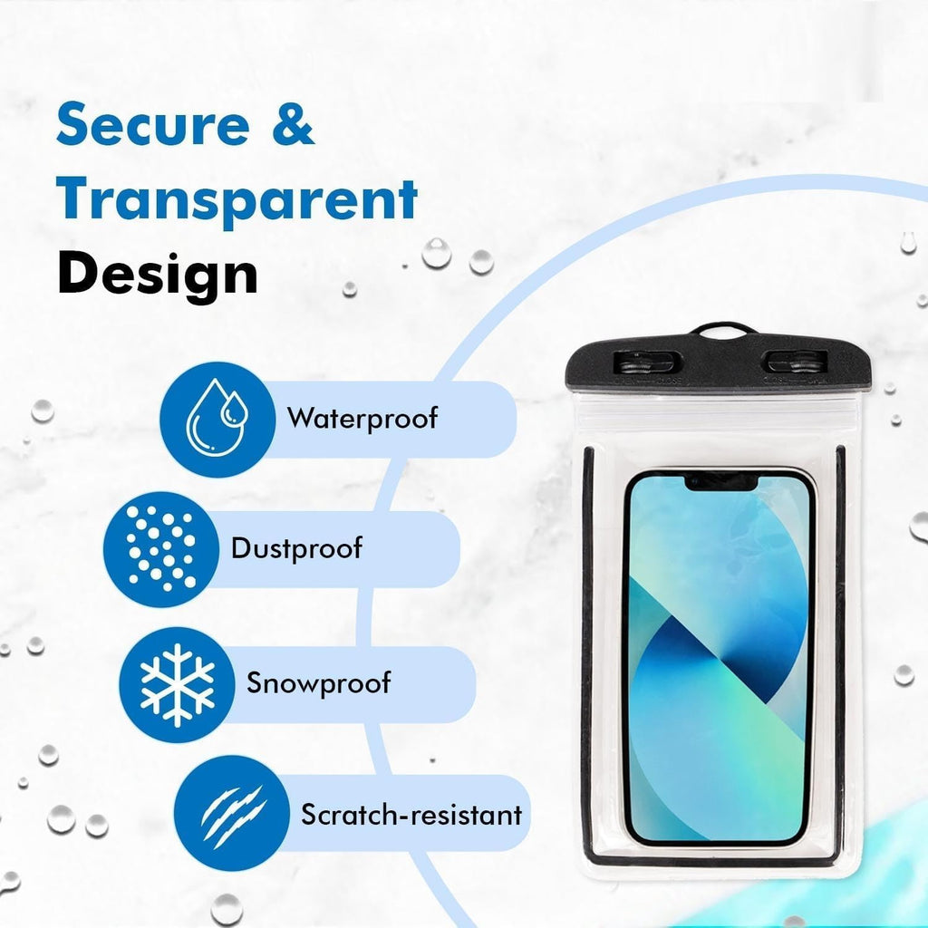 Waterproof mobile pouch cover