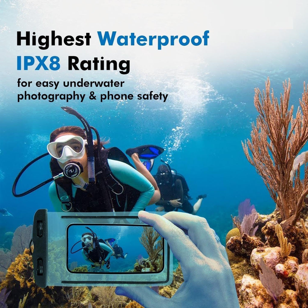 Waterproof mobile pouch cover